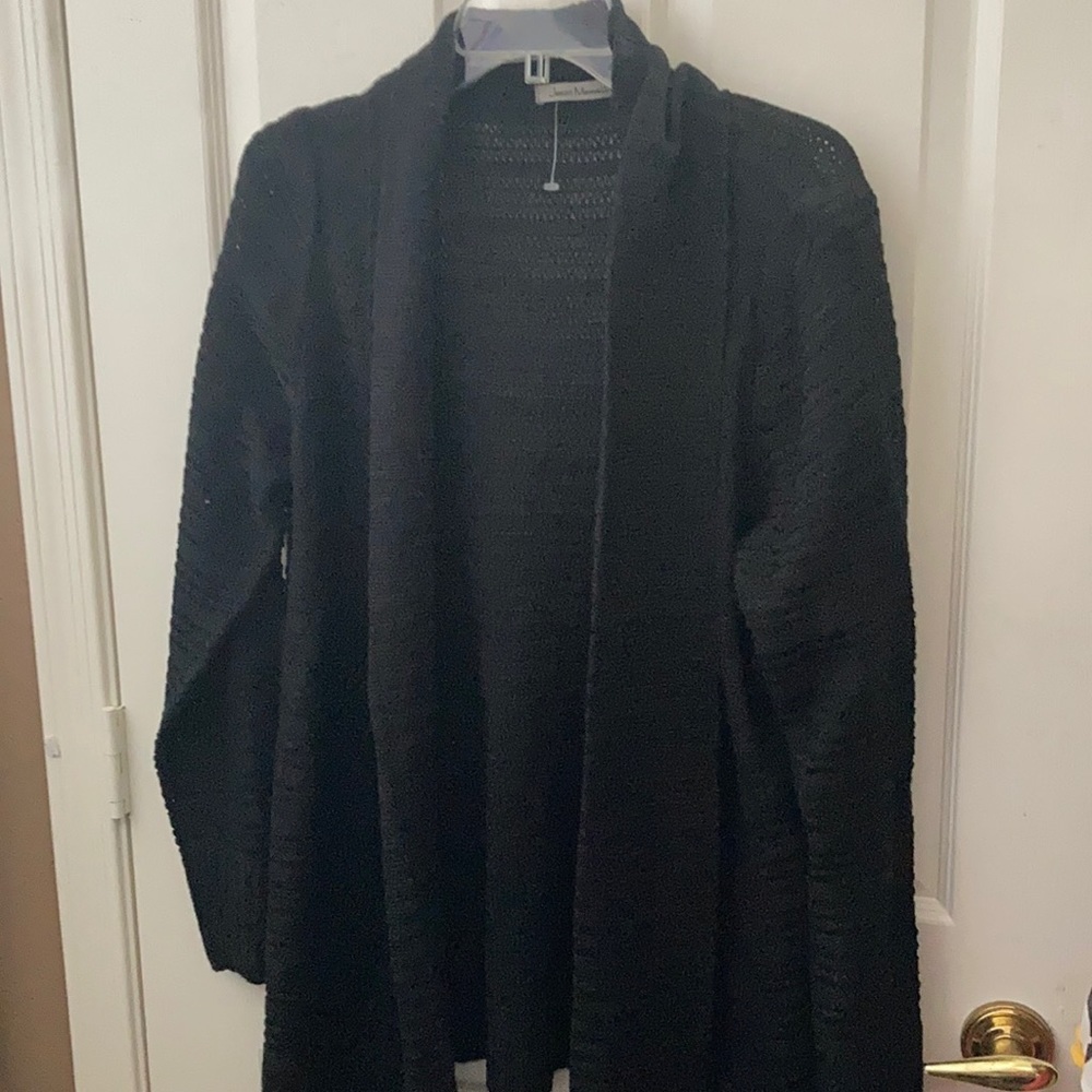 FINAL MARKDOWN NWT ladies Jason maxwell open front cardigan 1x